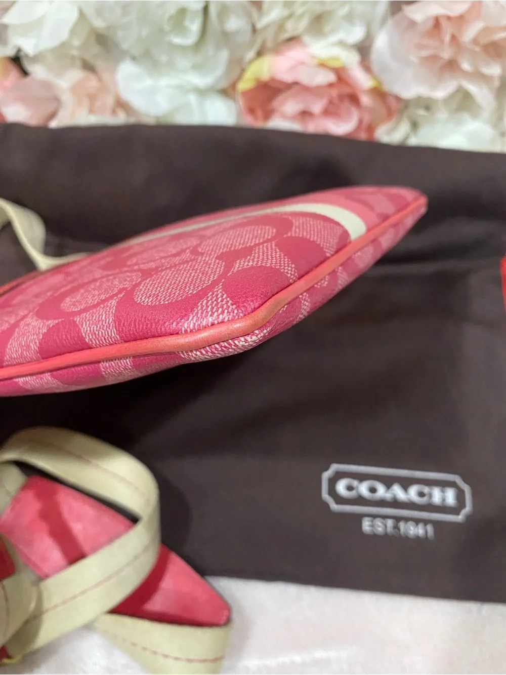 Coach  Signature C Jacquard Crossbody Bag